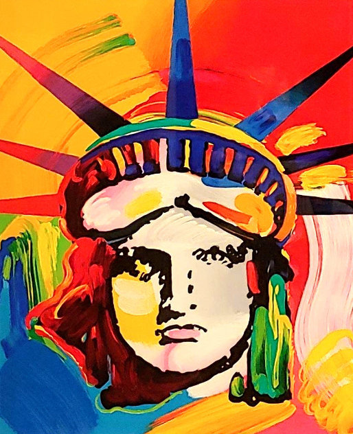 Liberty Head 2002 Ver. VIII 2013 Limited Edition Print by Peter Max