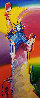 Statue of Liberty Unique 30x13 Works on Paper (not prints) by Peter Max - 0