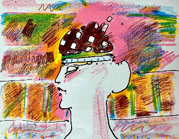 Untitled Lithograph AP Limited Edition Print - Peter Max Untitled Lithograph AP Limited Edition Print - Peter Max