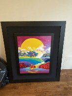 Without Borders #4 2004 48x42 Super Huge Original Painting by Peter Max - 1 Without Borders #4 2004 48x42 Super Huge Original Painting by Peter Max - 1