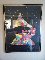 Grammy 1991 Huge 51x44 Limited Edition Print by Peter Max - 1