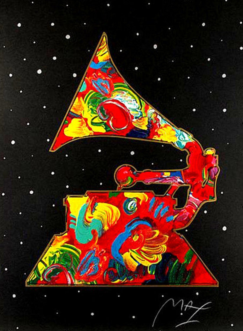 Grammy 1991 Huge 51x44 Limited Edition Print by Peter Max