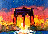Brooklyn Bridge 2017 Limited Edition Print by Peter Max - 0