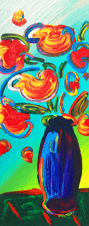 Vase of Flowers 2010 Limited Edition Print - Peter Max Vase of Flowers 2010 Limited Edition Print - Peter Max