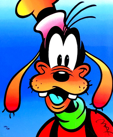 Goofy 1996 Limited Edition Print - Peter Max