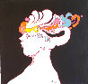 Untitled, Portrait of the Artists’ Wife 1970 36x40 Huge Original Painting by Peter Max - 0