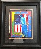 Full Liberty Unique 2006 34x30 Works on Paper (not prints) by Peter Max - 2