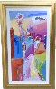 Statue of Liberty Unique 2001 49x30 - Huge Works on Paper (not prints) by Peter Max - 1