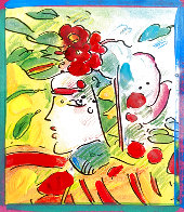 Profile Series Unique 2005 Ver I 22x20 Works on Paper (not prints) by Peter Max - 0 Profile Series Unique 2005 Ver I 22x20 Works on Paper (not prints) by Peter Max - 0