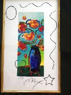 Vase of Flowers 2010  Limited Edition Print by Peter Max - 2