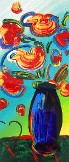 Vase of Flowers 2010 Limited Edition Print - Peter Max Vase of Flowers 2010 Limited Edition Print - Peter Max