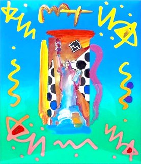 Statue of Liberty 20x17 Works on Paper (not prints) - Peter Max Statue of Liberty 20x17 Works on Paper (not prints) - Peter Max