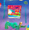 Cosmic Sunrise Unique 2005 24x21 Works on Paper (not prints) by Peter Max - 0