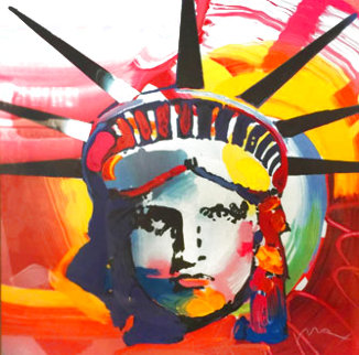 Liberty 1998 Limited Edition Print - Peter Max Liberty 1998 Limited Edition Print - Peter Max