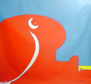 Abstract II Vintage Acrylic 96x108 in 1970 Super Huge Original Painting - Peter Max Abstract II Vintage Acrylic 96x108 in 1970 Super Huge Original Painting - Peter Max