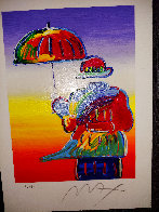 Umbrella Man 2015 Limited Edition Print by Peter Max - 3 Umbrella Man 2015 Limited Edition Print by Peter Max - 3
