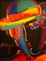 Zero 2008 17x13 Original Painting by Peter Max - 5 Zero 2008 17x13 Original Painting by Peter Max - 5