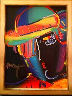 Zero 2008 17x13 Original Painting by Peter Max - 1 Zero 2008 17x13 Original Painting by Peter Max - 1