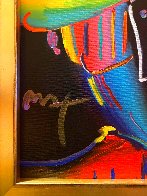 Zero 2008 17x13 Original Painting by Peter Max - 3 Zero 2008 17x13 Original Painting by Peter Max - 3