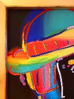 Zero 2008 17x13 Original Painting by Peter Max - 4 Zero 2008 17x13 Original Painting by Peter Max - 4
