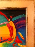 Zero 2008 17x13 Original Painting by Peter Max - 7 Zero 2008 17x13 Original Painting by Peter Max - 7