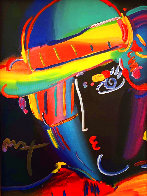 Zero 2008 17x13 Original Painting by Peter Max - 0 Zero 2008 17x13 Original Painting by Peter Max - 0
