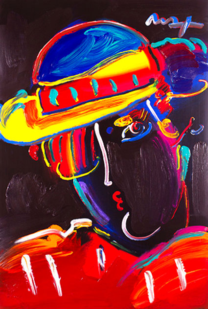 Zero Spectrum Heavily Unique Poster 2008 36x24 Works on Paper (not prints) by Peter Max