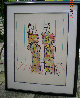 Dialogue (Vintage) 1979, small edition) Limited Edition Print by Peter Max - 2