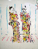 Dialogue (Vintage) 1979, small edition) Limited Edition Print by Peter Max - 3