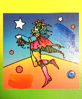 Star Catcher 2007 Works on Paper (not prints) by Peter Max - 1