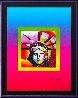 Liberty Head on Blends Ver. II 31x27 Limited Edition Print by Peter Max - 2