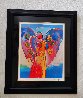 Angel With Heart 2012 Huge Limited Edition Print by Peter Max - 1