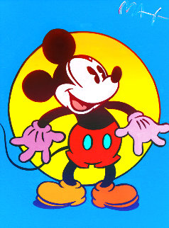 Mickey Mouse (Full Body) 1996 21x17 Other - Peter Max Mickey Mouse (Full Body) 1996 21x17 Other - Peter Max