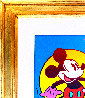 Mickey Mouse (Full Body) Unique 1996 21x17 Original Painting by Peter Max - 2