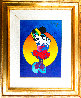 Minnie Mouse (Full Body) Unique 1996 21x27 Original Painting by Peter Max - 2