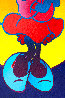 Minnie Mouse (Full Body) Unique 1996 21x27 Original Painting by Peter Max - 4