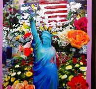 Land of the Free Home of the Brave Unique 2012 Works on Paper (not prints) by Peter Max - 3 Land of the Free Home of the Brave Unique 2012 Works on Paper (not prints) by Peter Max - 3