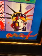 Liberty And Justice For All II Unique 2005 37x31 Works on Paper (not prints) by Peter Max - 7 Liberty And Justice For All II Unique 2005 37x31 Works on Paper (not prints) by Peter Max - 7