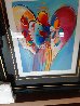 Angel with Heart 2015 - Huge Limited Edition Print by Peter Max - 3