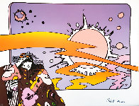 Psychedelic Vintage Suite of 4 AP, 1975 Limited Edition Print by Peter Max - 3 Psychedelic Vintage Suite of 4 AP, 1975 Limited Edition Print by Peter Max - 3