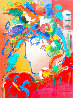 Beauty Unique 2014 34x30 Works on Paper (not prints) by Peter Max - 0