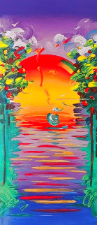 Better World 2012 Limited Edition Print - Peter Max Better World 2012 Limited Edition Print - Peter Max