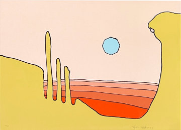 Desert Vision 1972 (Vintage) Limited Edition Print - Peter Max Desert Vision 1972 (Vintage) Limited Edition Print - Peter Max