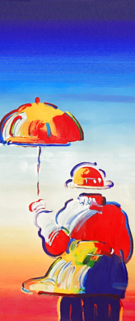 Umbrella Man, Version VII 2012 Limited Edition Print by Peter Max