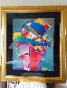 Zero Prism Man Unique 2002 40x33 Huge Works on Paper (not prints) by Peter Max - 1