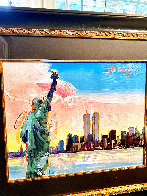 9-11 Series Statue of Liberty And Twin Towers 2011 27x31 w Remarque Other by Peter Max - 3 9-11 Series Statue of Liberty And Twin Towers 2011 27x31 w Remarque Other by Peter Max - 3