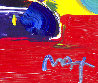 Flowers II 2008 Unique Poster Works on Paper (not prints) by Peter Max - 1