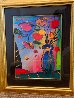 Flowers Unique 2002 36x31 Works on Paper (not prints) by Peter Max - 2