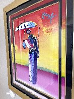 Sage With Umbrella And Cane 2004 42x36 Huge Works on Paper (not prints) by Peter Max - 3 Sage With Umbrella And Cane 2004 42x36 Huge Works on Paper (not prints) by Peter Max - 3