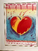 Heart II 1981 Limited Edition Print by Peter Max - 1
